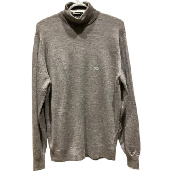 Burberry grey turtleneck sweater size M - Picture 1 of 4